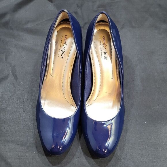 COMFORT PLUS BY PREDICTIONS ROUND TOE SLIP-ON SHOE - Picture 3 of 14